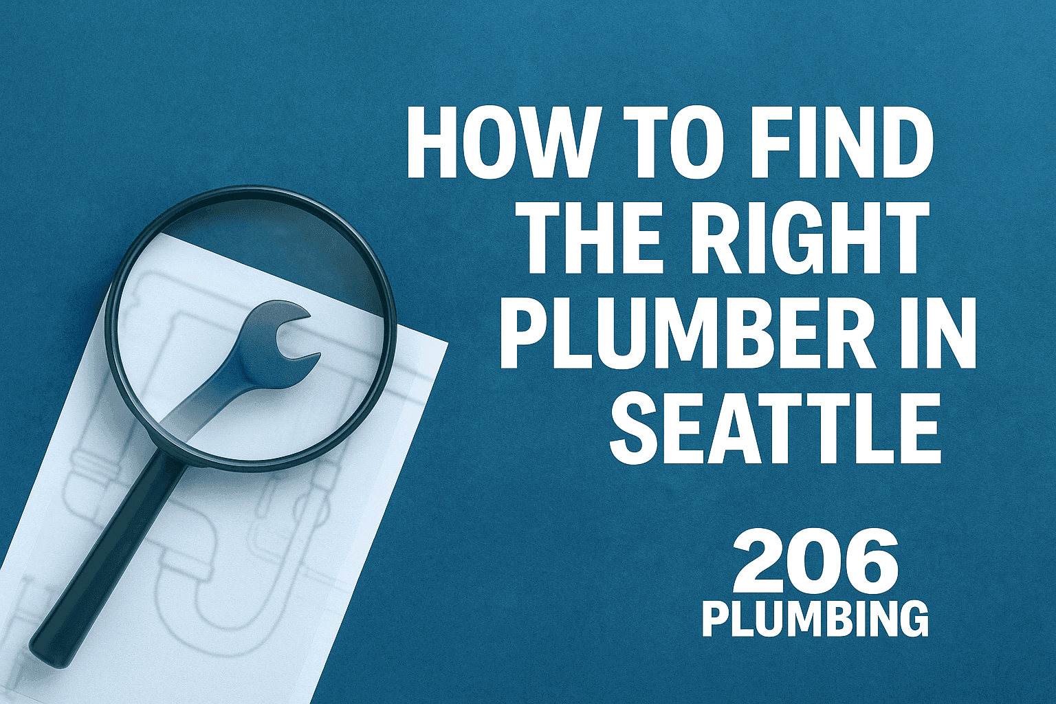 How to Choose the Right Plumber (And Why Seattle Trusts 206) π§π‘